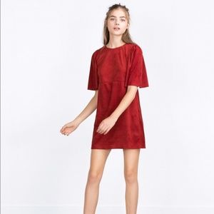 3 for 30$:Zara Faux Suede Dress